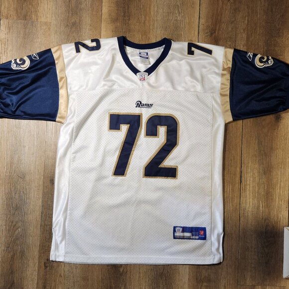 Reebok Other - 🏈Reebok🏈Vtg. Style St. Louis Rams Chris Long Jersey #72 NFL-L